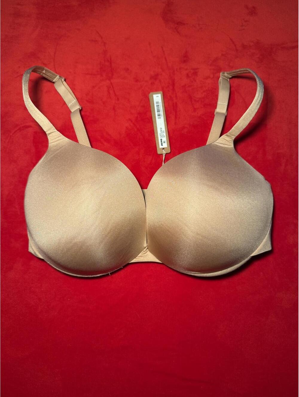 Skims Ultimate Push Up Plunge Bra Color Clay Size 34DDD